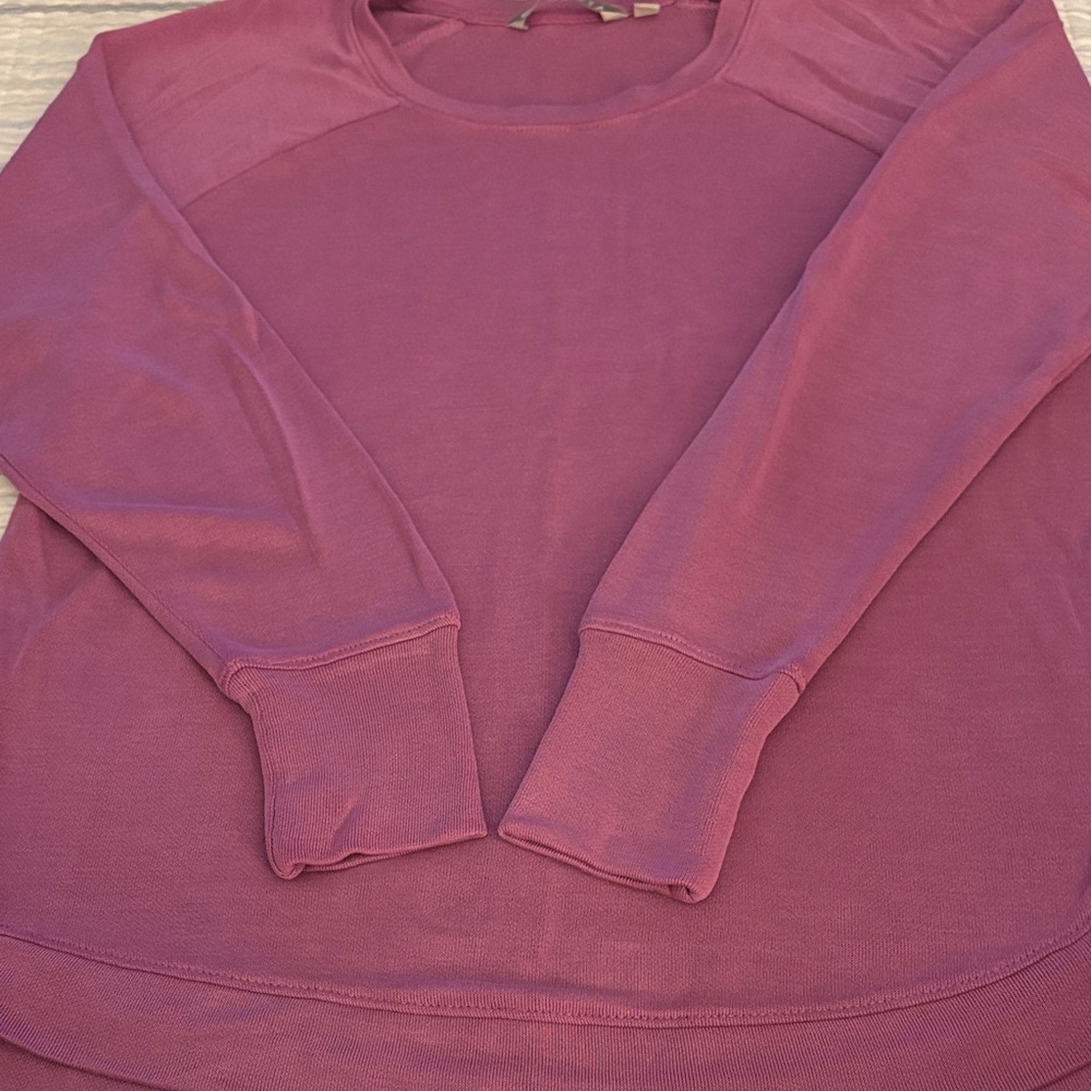 Athleta Plum Long Sleeve Top